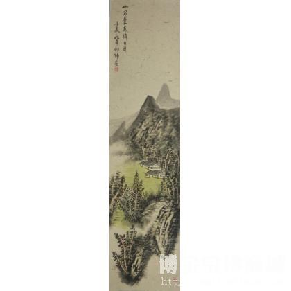 邹炜 山水四条屛 类别: 国画山水作品